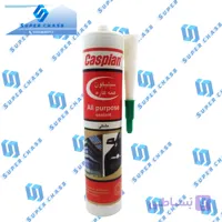 چسب سیلیکون آکواریوم کاسپین مشکی- Caspian silicone multi purpose 300ml