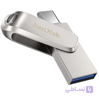 فلش مموری سن دیسک Ultra Dual Drive Luxe ظرفیت 1 ترابایت با دو رابط USB Type-C و USB Type-A