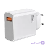 شارژر شیائومی توان 33 وات دو پین توربو (درصدریز دار اصل سرجعبه ای)