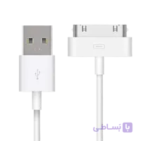 کابل شارژ آیفون 4s تبدیل 30پین به USB
