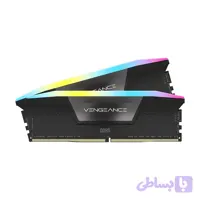 رم دسکتاپ DDR5 دو کاناله 6000 مگاهرتز CL30 کورسیر مدل VENGEANCE RGB AMD EXPO ظرفیت 64 گیگابایت