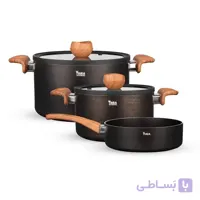 سرویس قابلمه 5 پارچه گرانیت تیارا مدل سلین