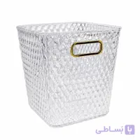 سطل زباله اکرولیک طرح کریستال