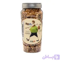 گرانولا جودوسر پرک و میوه خشک و مغز تخمه میکس شده با شیره خرما درین کام - 350 گرم