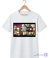 تیشرت مردانه طرح GTA San Andreas