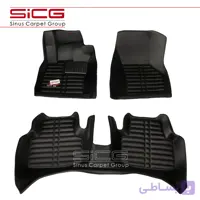 کف پوش پنج بعدی چرمی اشکودا سوپربی Skoda Superbبرند SICG