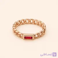 انگشتر ظریف زنانه ژوپینگ طرح کارتیر کد R106 | میس‌گالری