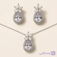 نیم‌ست زنانه رادیوم طرح جواهر کد S101 | میس‌گالری