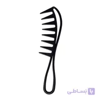 شانه حالت دهنده موی فر هلالی مشکی