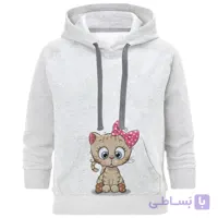 هودی زنانه طرح گربه کد S266