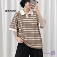 تیشرت باکسی پولوشرت Polo کد 2221