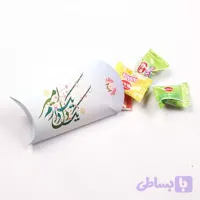 پک مقوایی شکلات غدیری با شعار یک دل دارم یک امیر