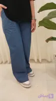 شلوار دخترانه لی کاغذی (تنسل پنبه) خنک و راحت