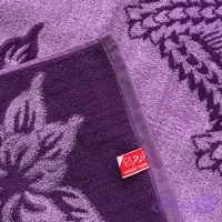 حوله دست و صورت هنر مدل گلها سایز 35x65 سانتی متر