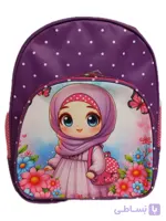 کوله پشتی مهد کودک دخترانه صورتی