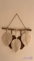 دیوارکوب ۵برگ مکرومه