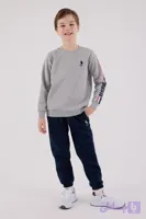 ست گرمکن ورزشی پسرانه بچگانه خاکستری U.S. Polo Assn.