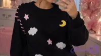 پیراهن بافت زنانه فانتزی