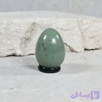 سنگ اونتورین سبز تراش تخم‌مرغی