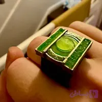 ماکت حلقه گرین لنترن سریال Lanterns ۲۰۲۶ طلایی