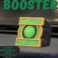 ماکت حلقه قدرت گرین لنترن هال جردن Green Lantern Ring طلایی