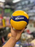 توپ والیبال اورجینال Mikasa V300W حرفه‌ای سالنی