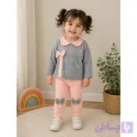 بلوز شلوار مدل قلب و پاپیون