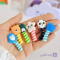 محافظ کابل شارژر طرح حیوانات