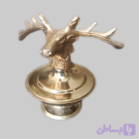 سر گوزن فلزی آلومینیومی