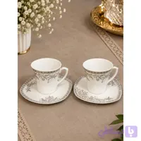 سرویس چایخوری 6 نفره چینی پردیس درجه 1 کد504