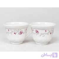 فنجان چای ارکوپال مدل شکوفه پارس اوپال