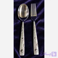 قاشق و چنگال فله مدل حبابی