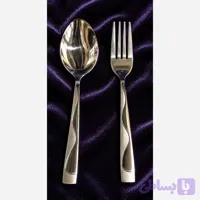 قاشق و چنگال مدل موجی
