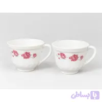 فنجان چای 6 نفره رز