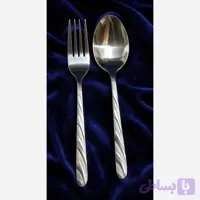 قاشق و چنگال فله طرح 2خط