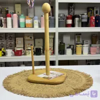استند دستمال کاغذی بامبو