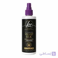 ماسک مو صاف کننده کیسی مدل velvet silk مناسب برای موهای فر و کراتین شده حجم 400 میلی لیتر
