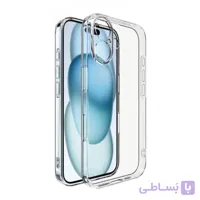 کاور گوشی اپل iPhone 16 زیفرند مدل ژله ای محافظ لنز دار