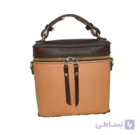 کیف صندوقی دست دوز کد 002 تمام چرم طبیعی