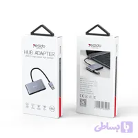 هاب USB چهار پورت یسیدو مدل YESIDO HB12