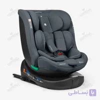 صندلی ماشین کودک i-size مدل i-round رنگ طوسی کیکا بو Kikka boo