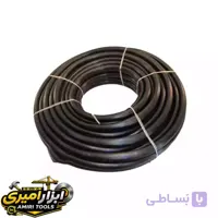 شیلنگ آب و گاز مشكى نخ دار قائم 50 متری