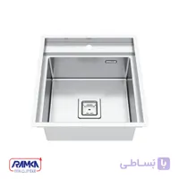 سینک دست ساز ایلیا استیل مدل 6060