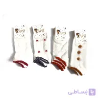 جوراب زنانه. بافت نازک و خنک