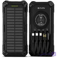 پاوربانک خورشیدی 20هزار BAVIN مدل PC1118