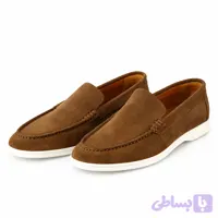 لوفر چرم طبیعی اشبالت رنگ قهوه ای