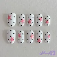 ناخن مصنوعی دستساز خال استار