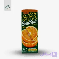 آبمیوه قوطی پرتقال سان استار