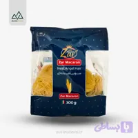 ماکارونی آشیانه ای سوپی 300 زرماکارون