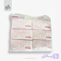 دستمال کاغذی سافت تک 200 برگ 2 لایه 6 بسته ایی نانسی